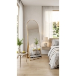 Gold Arched Full Length Mirror